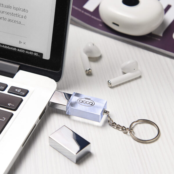 Portachiavi Pennetta USB luminosa - immagine 2