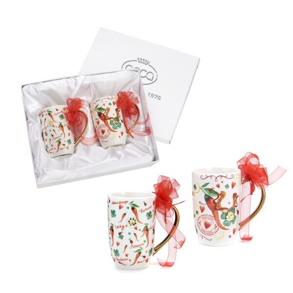 Coppia Mug porcellana