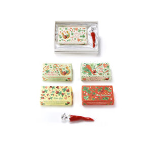 Confezione regalo peperoncino della fortuna + sapone profuma biancheria