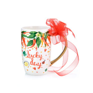Mug porcellana "Lucky Day"