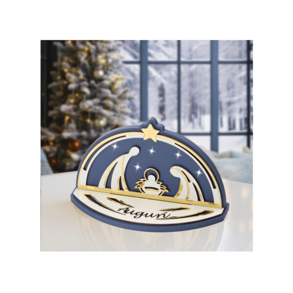 Presepe in legno - immagine 2