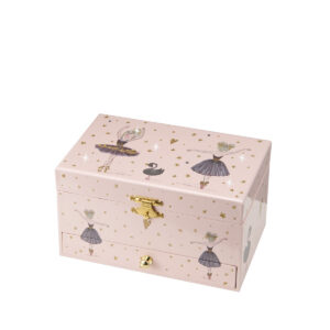 Scatola portagioie con carillon - Le Ballerine