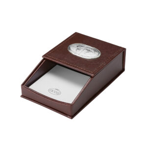 Porta foglietti Linea Mondo Marrone