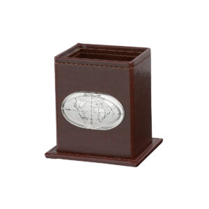 Portapenne Linea Mondo Marrone