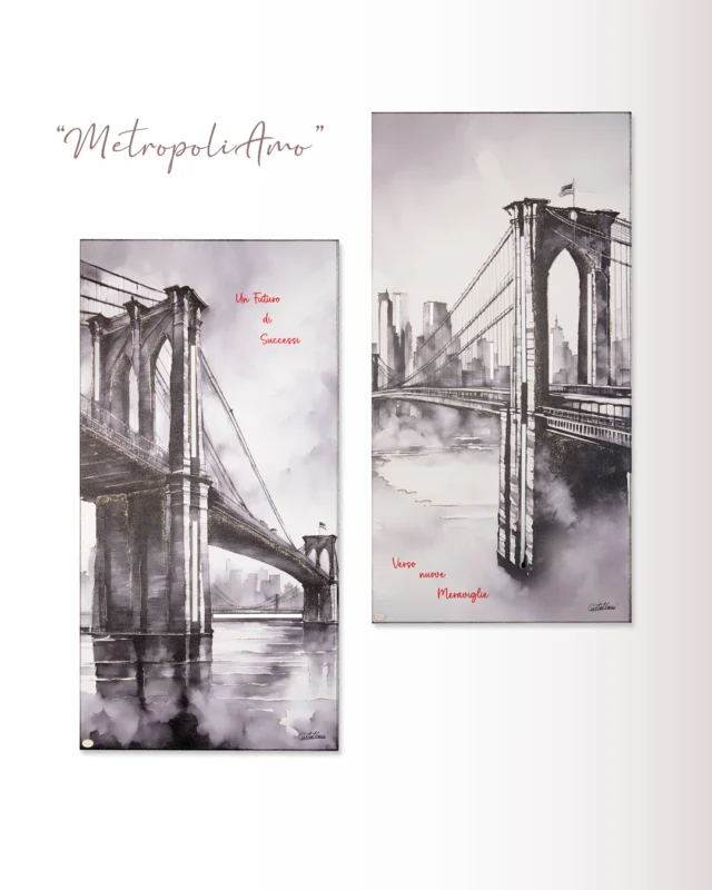 🌉 MetropoliAmo: L'urban style incontra l'arte Made in Italy. 
La nuova collezione di quadri Acca porta la bellezza delle metropoli direttamente a casa tua, con la qualità e l'eccellenza che contraddistinguono ogni nostra creazione. 
Curioso di vedere da vicino la linea MetropoliAmo? 📩 Inviaci un DM per scoprire il punto vendita Acca più vicino a te!
#acca #accaargenti #regalo #homedecor #ideeregalo #madeinitaly #acca50anni #metropoliAmo #quadri